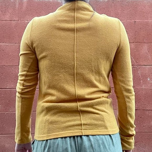 Golden Yellow Long Sleeved Top - Picture 2 of 2